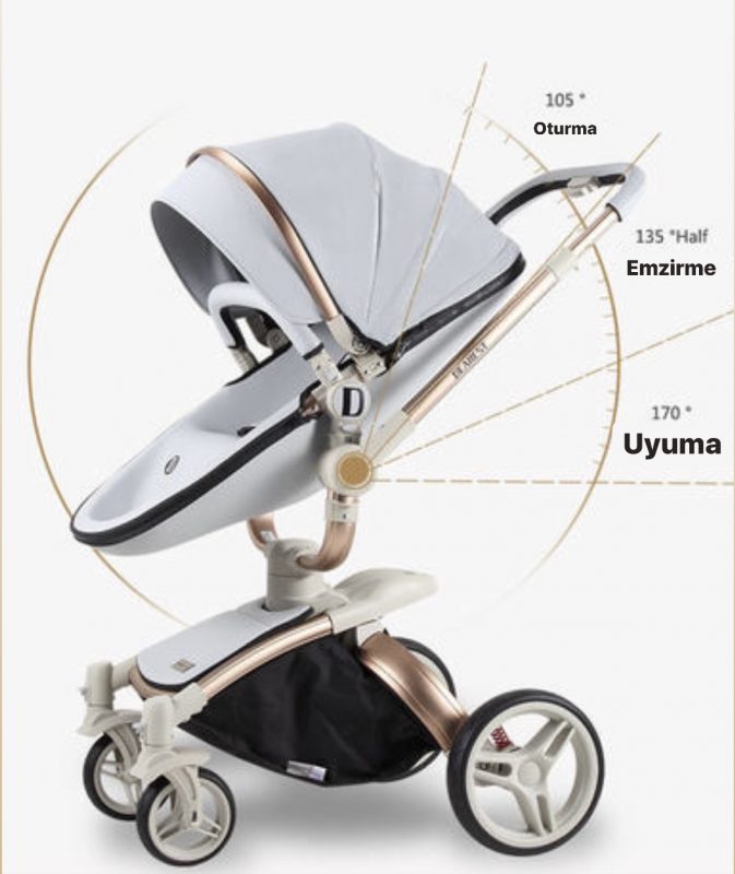 Dearest Hot Mom 2 in 1 Kahverengi Yoya Bebek